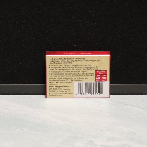 MAXELL MINI DV-60 DIGITAL VIDEO CASSETTE 60 MIN. TAPE FOR CAMCORDER NEW SEALED - Picture 2 of 2